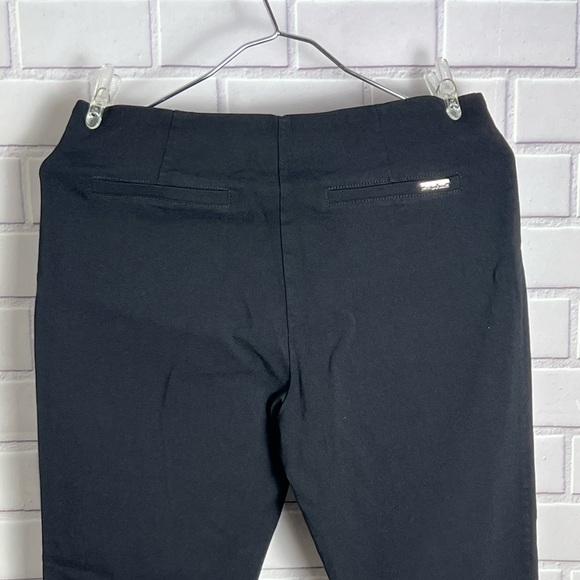 CALVIN KLEIN woman Black High-Waisted stretch Pants/size 8 - Picture 5 of 7